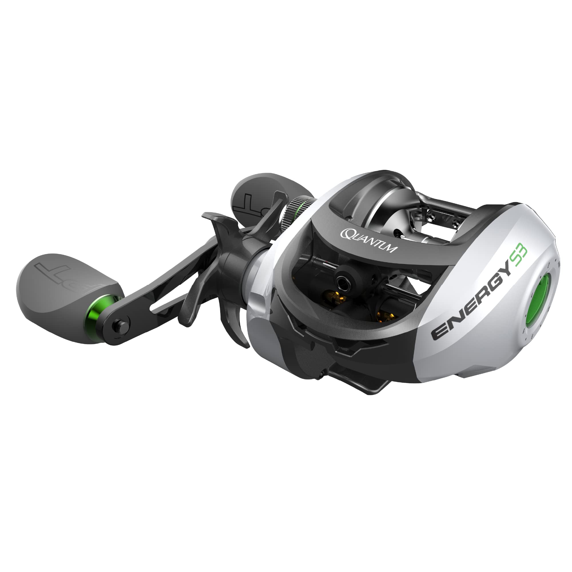 Quantum Energy S3 PT carretilha de pesca Baitcast, rolamentos 10+1
